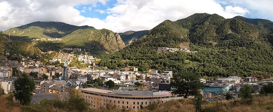 安道尔城城市风景