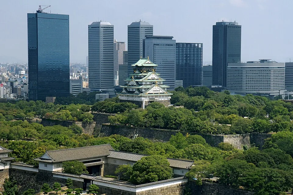 大阪城市风景