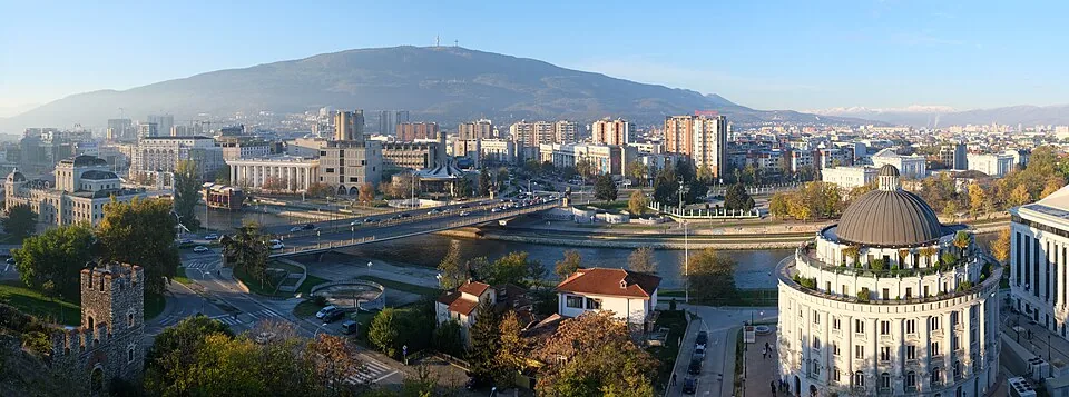 斯科普里城市风景