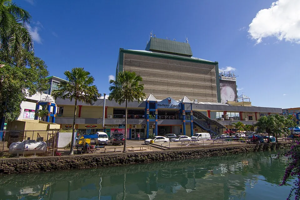 苏瓦（斐济）城市风景