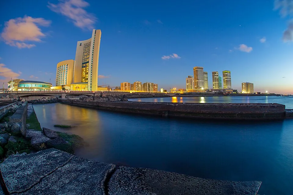 的黎波里城市风景